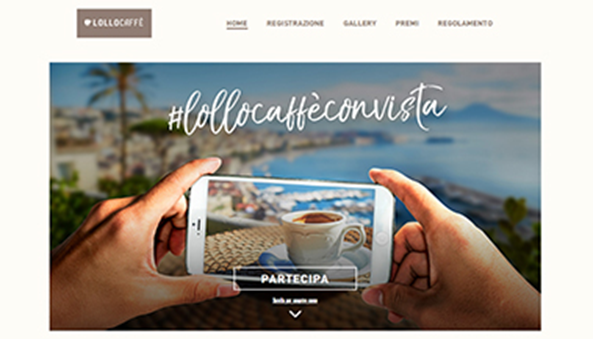 Concorso a premi Lollo caffè "CAFFÈ CON VISTA"