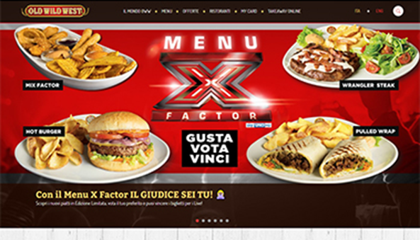 Concorso a premi VINCI X FACTOR CON OLD WILD WEST