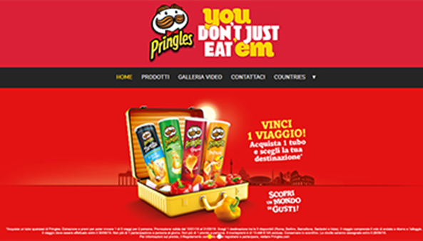 Concorso Pringles Discover a world of flavour