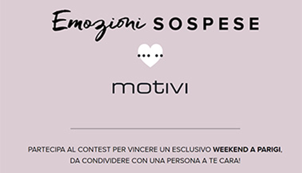 Concorso Motivi EMOZIONI SOSPESE