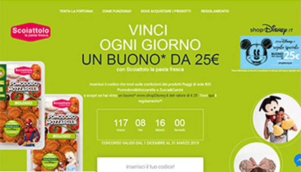 Concorso a premi VINCI OGNI GIORNO CON SCOIATTOLO