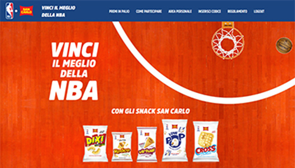 Concorso SAN CARLO VINCI IL MEGLIO DELLA NBA