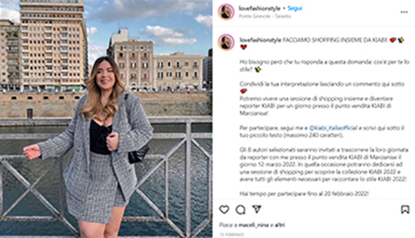 DIVENTA REPORTER KIABI PER UN GIORNO