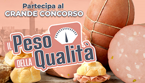 Concorso Consorzio Mortadella Bologna IL PESO DELLA QUALITÀ