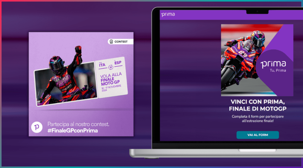 vinci con prima: finale di moto gp