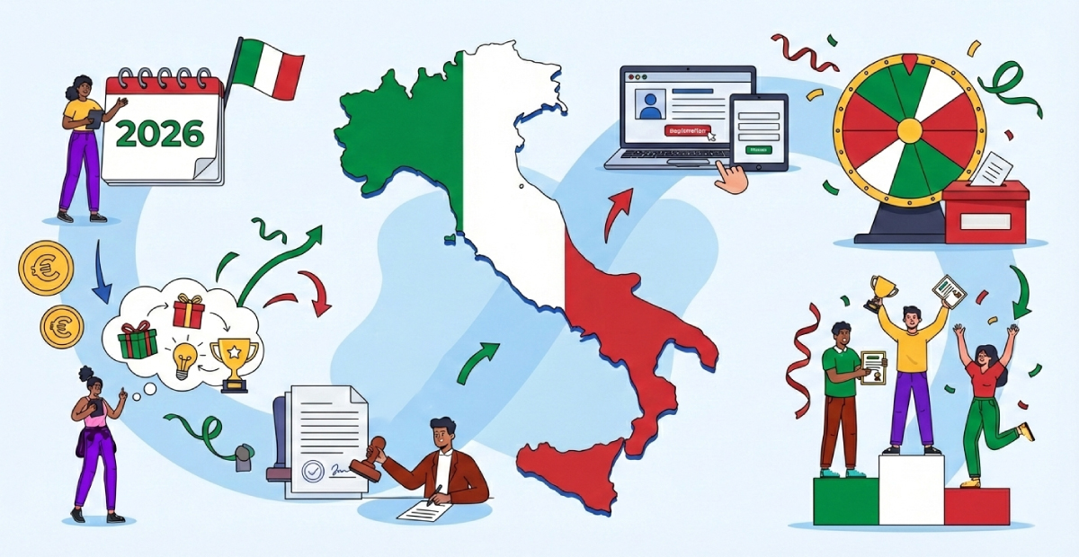 Come organizzare un concorso a premi in Italia – aggiornamento 2026