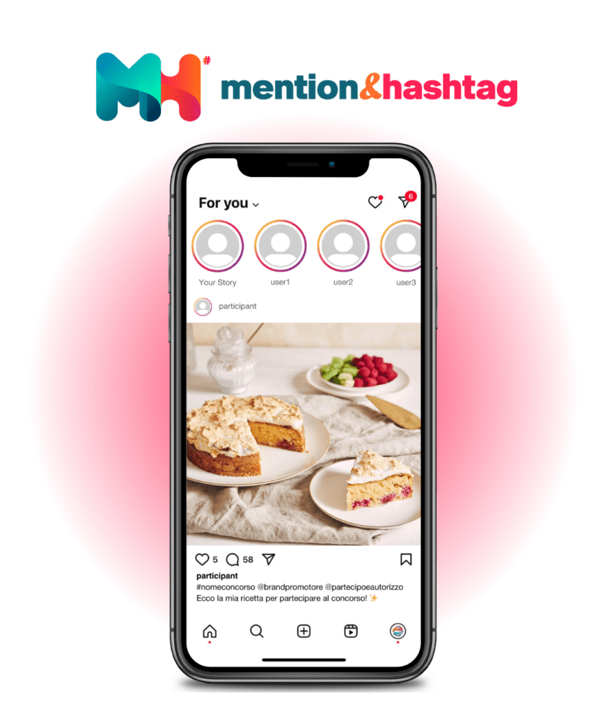 contest instagram mention&hashtag