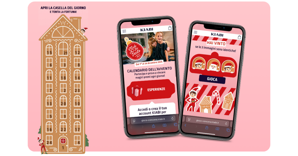 Il calendario dell'avvento digitale di Kiabi 