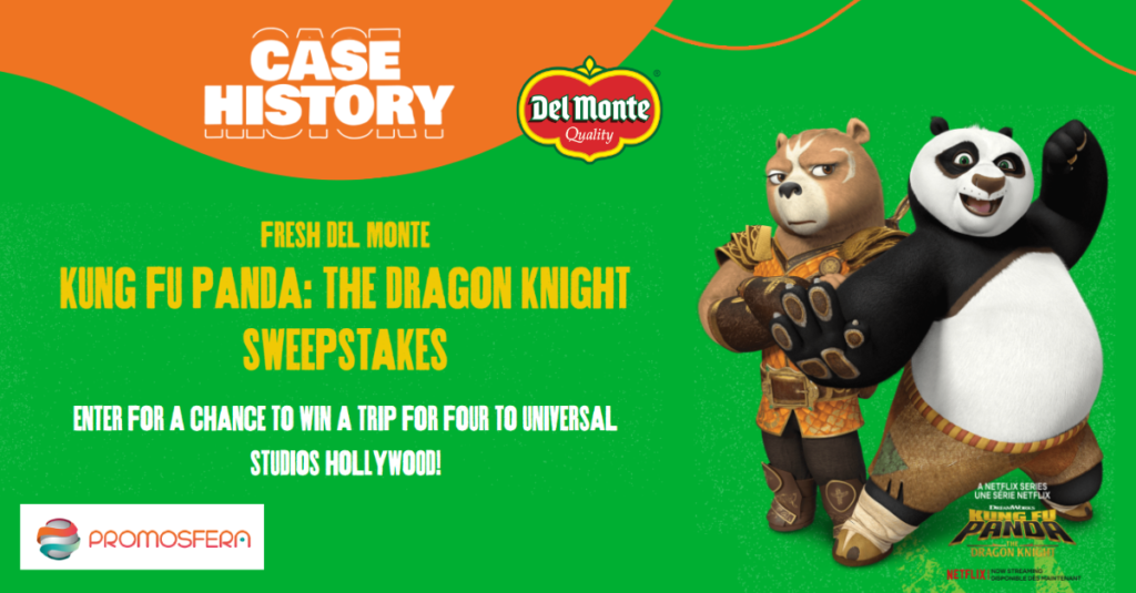 Del Monte "Win a family trip to Hollywood": 