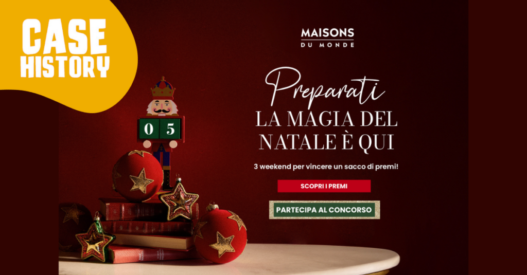 concorso a premi "Countdown Natale" di Maisons du Monde