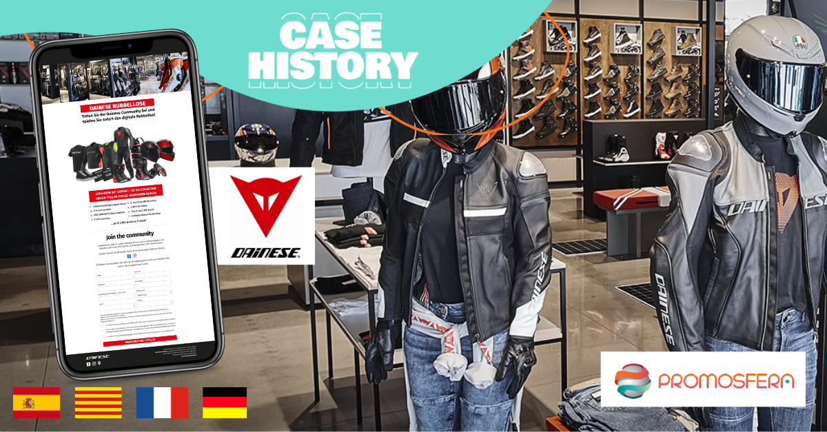 Dainese Scratch & win contest