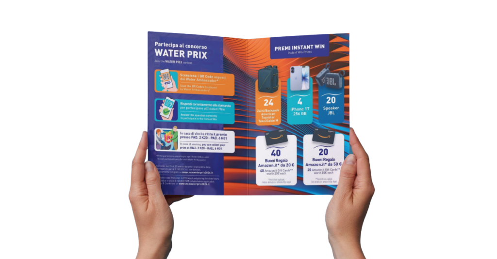I premi del concorso a premi Water Prix 2026